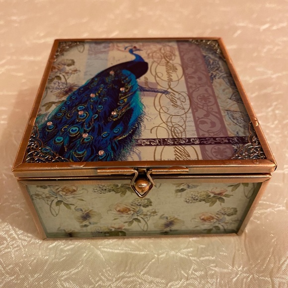 PEACOCK π¦ Collection: Wallet, Glass Box, Napkins - Picture 3 of 15